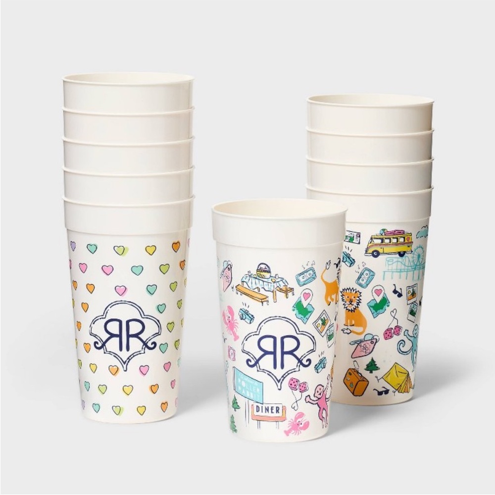 Roller Rabbit x Target Reusable Cups, plates and napkins
PARTY BUNDLE